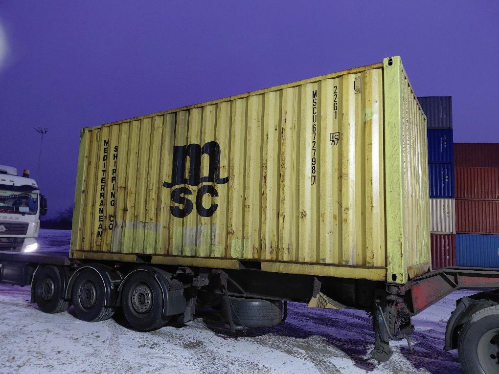 Морской контейнер MSCU6727987