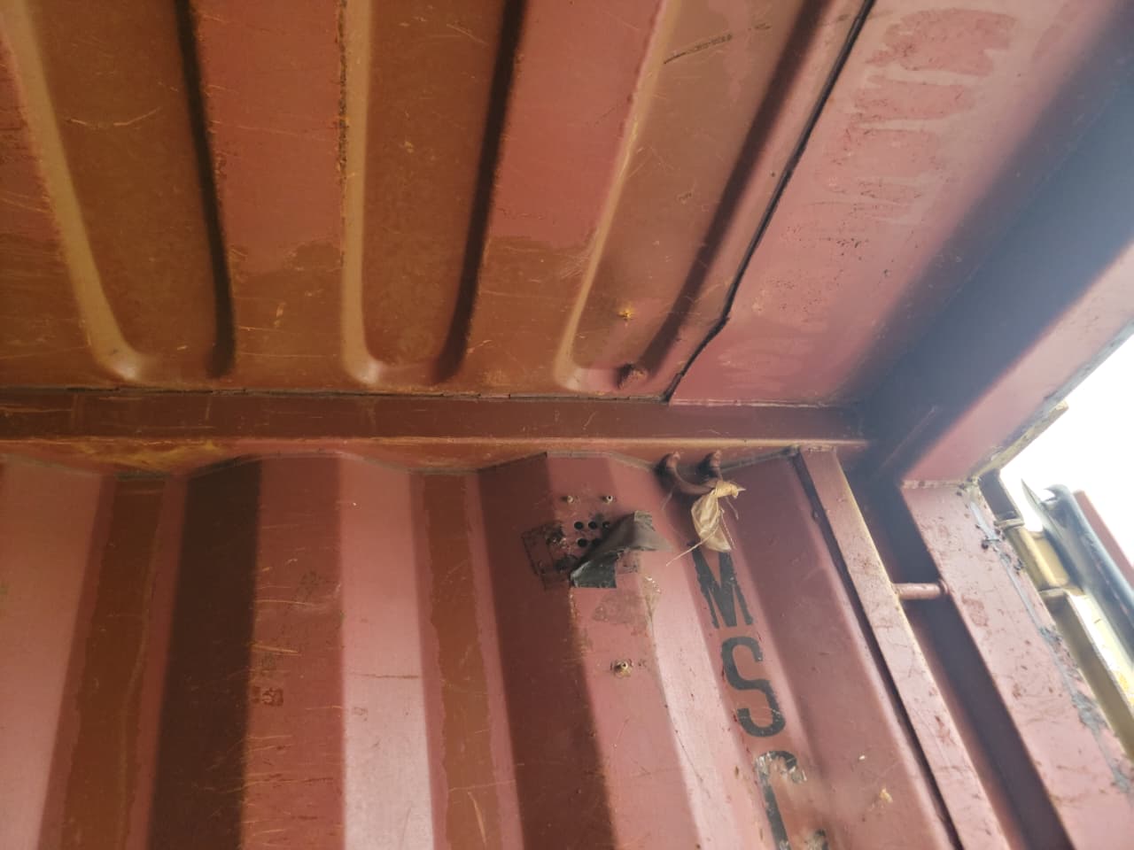 Морской контейнер MSCU6743632