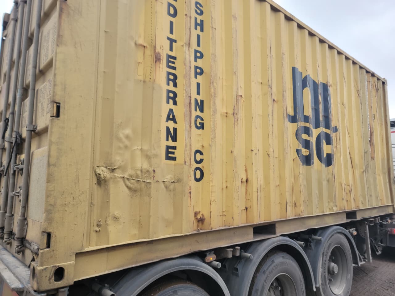 Морской контейнер MSCU6743632