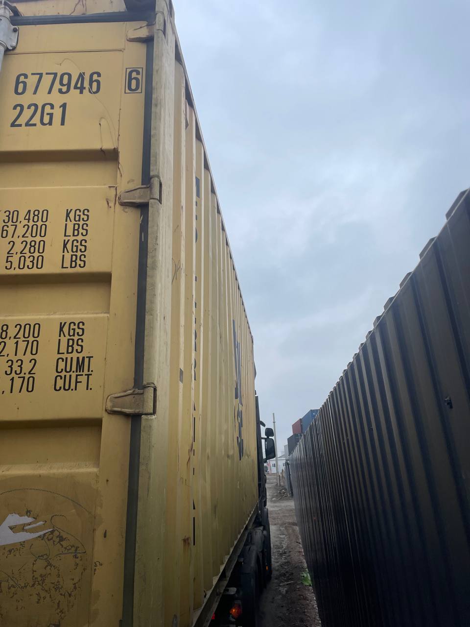 Морской контейнер MSCU6779466