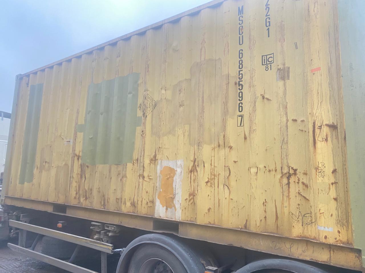 Морской контейнер MSCU6855967