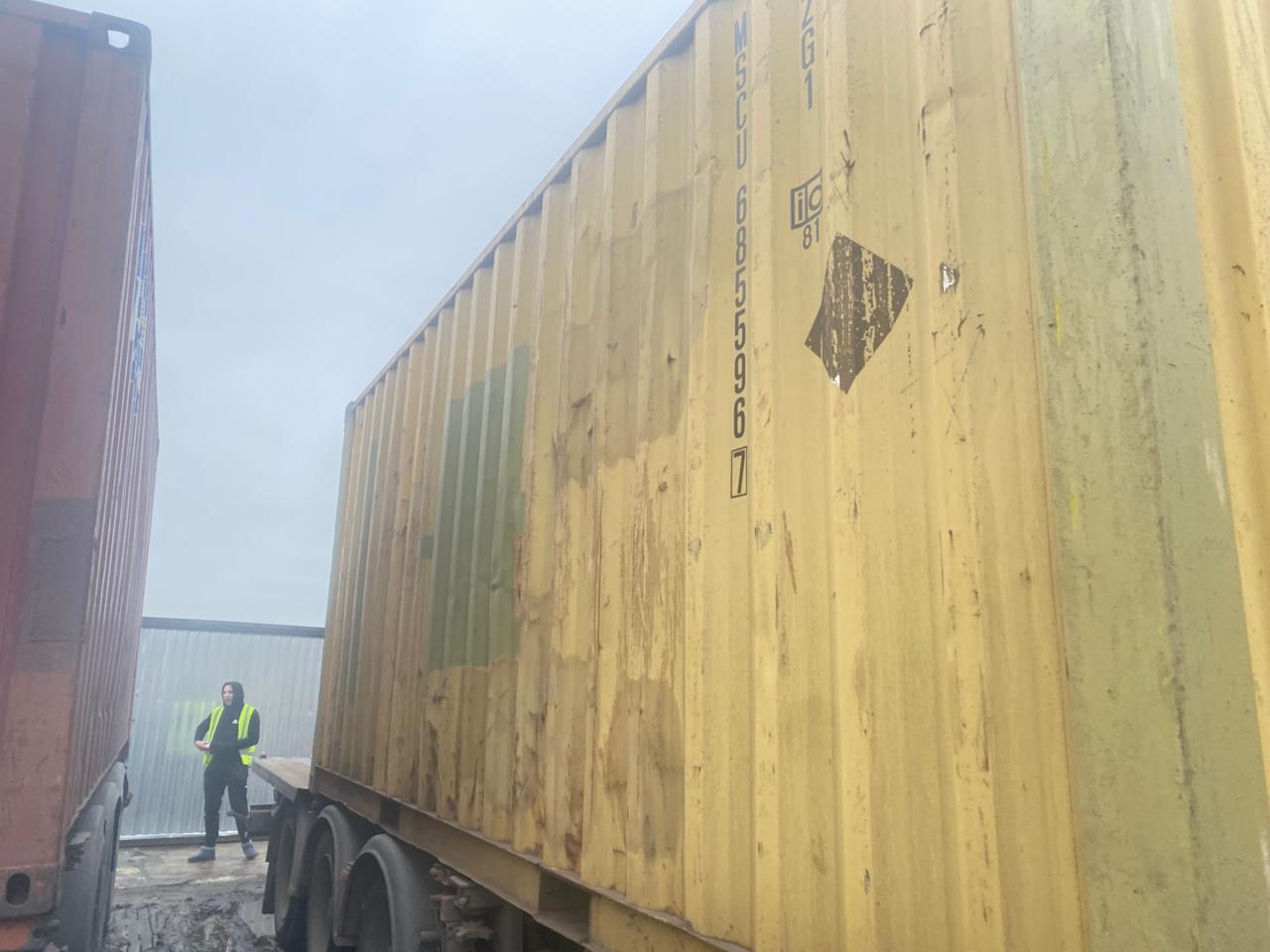 Морской контейнер MSCU6855967