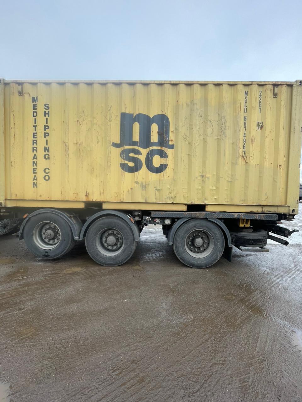 Морской контейнер MSCU6874967