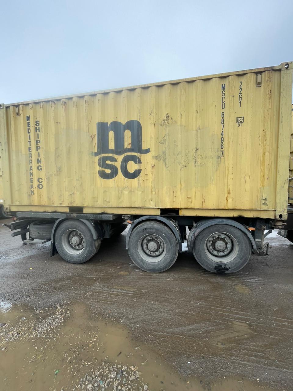 Морской контейнер MSCU6874967