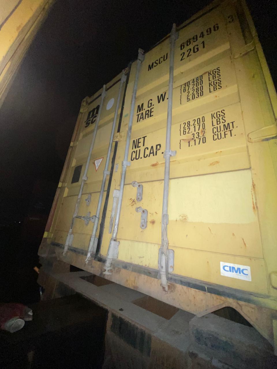 Морской контейнер MSCU6894963