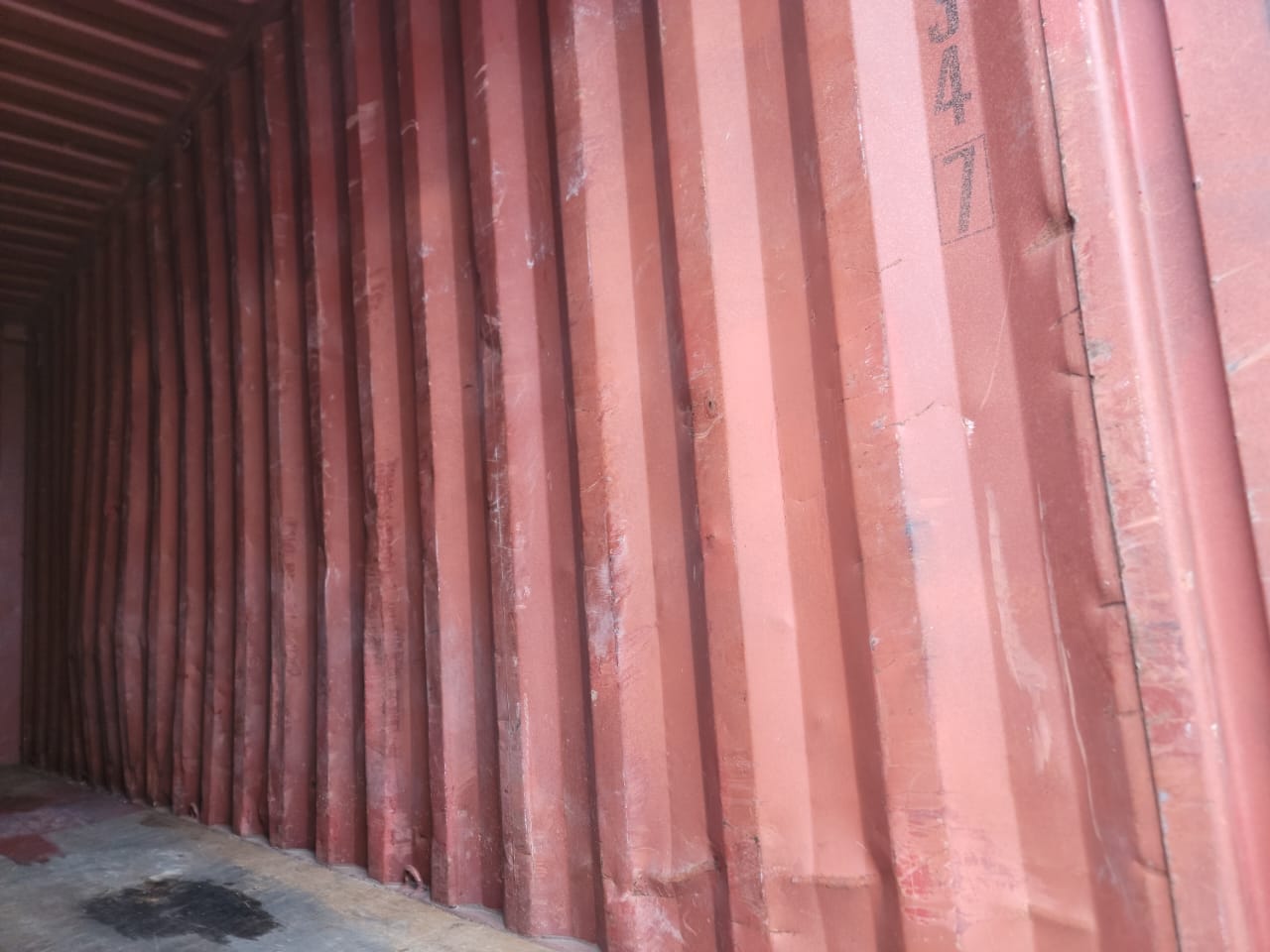 Морской контейнер MSCU6908347