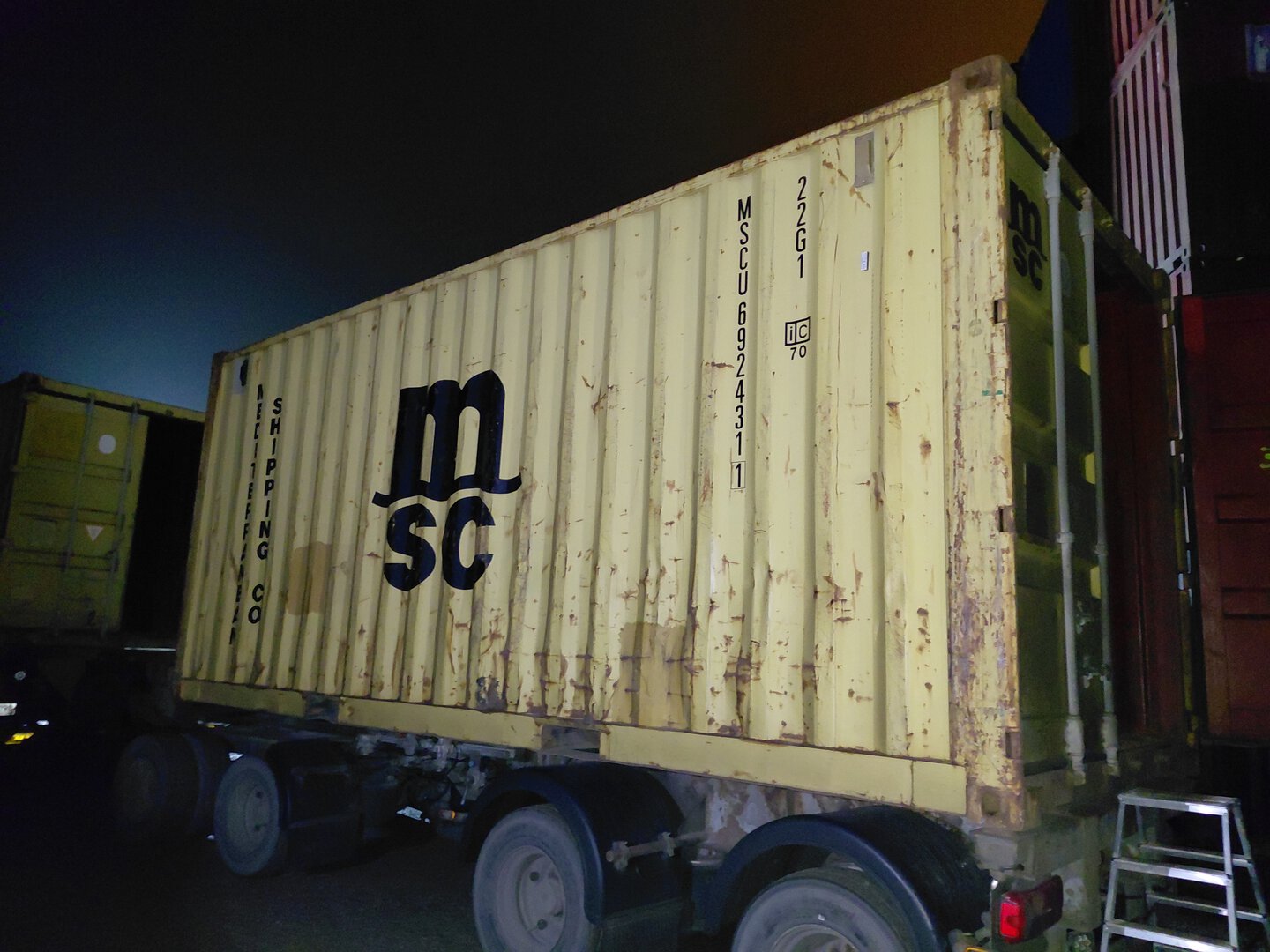 Морской контейнер MSCU6924311