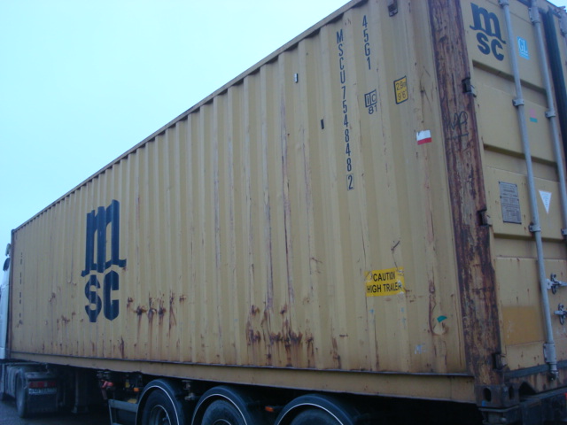 Морской контейнер MSCU7548482