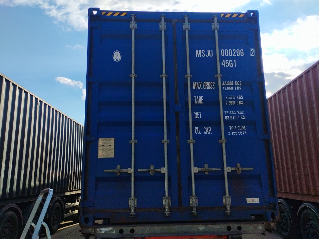 Морской контейнер MSJU0002962