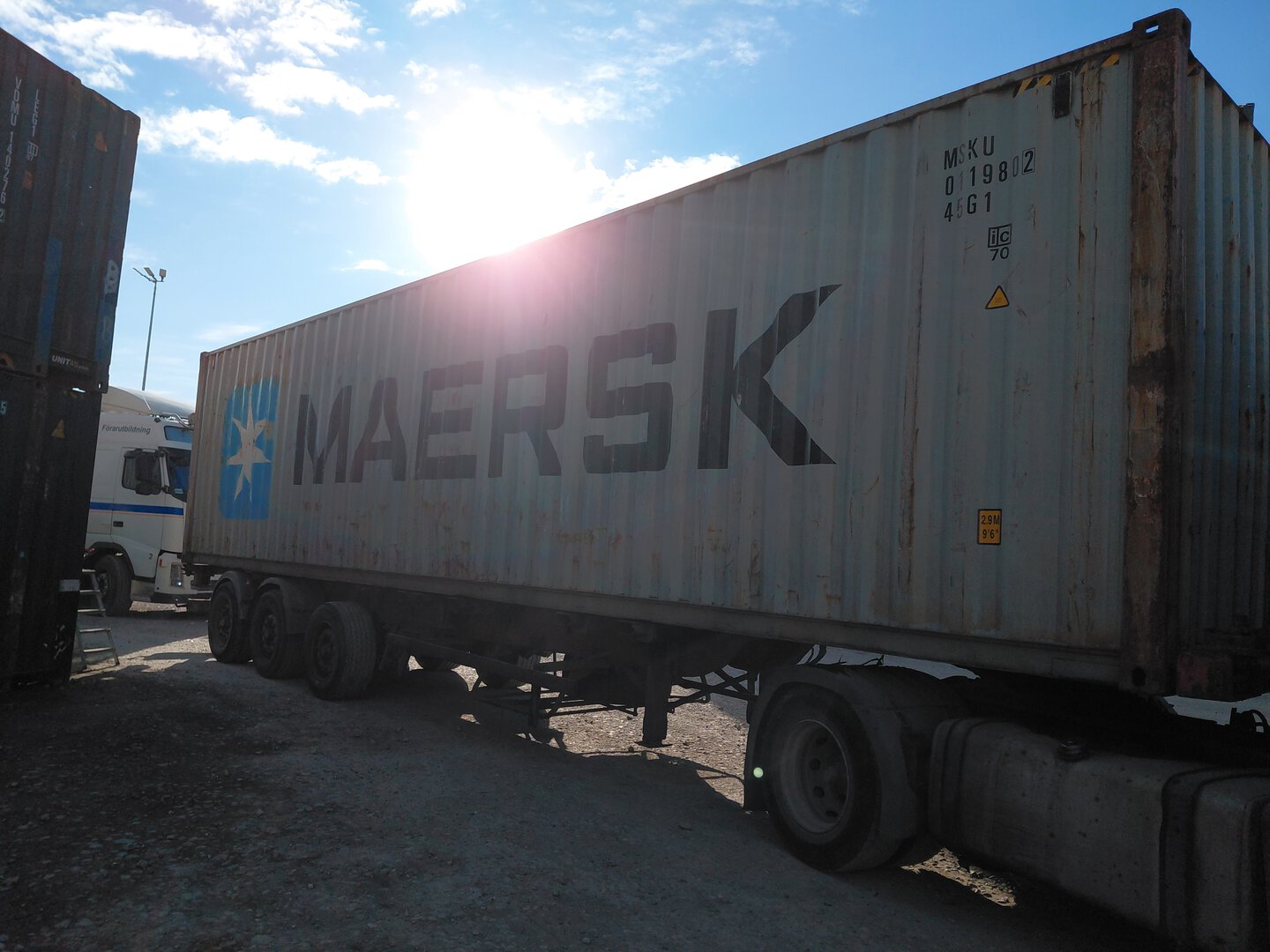 Морской контейнер MSKU0119802
