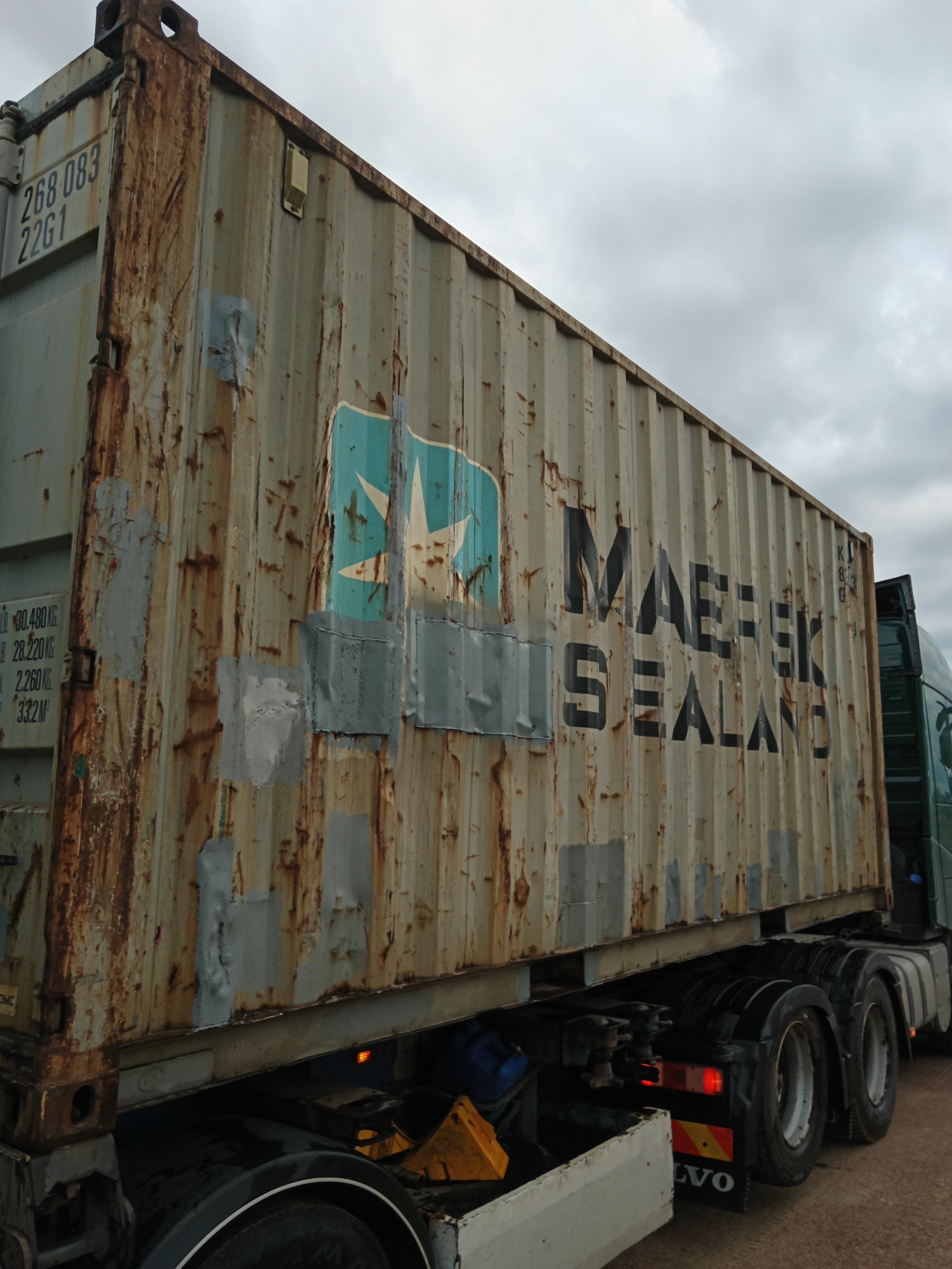 Морской контейнер MSKU2680833