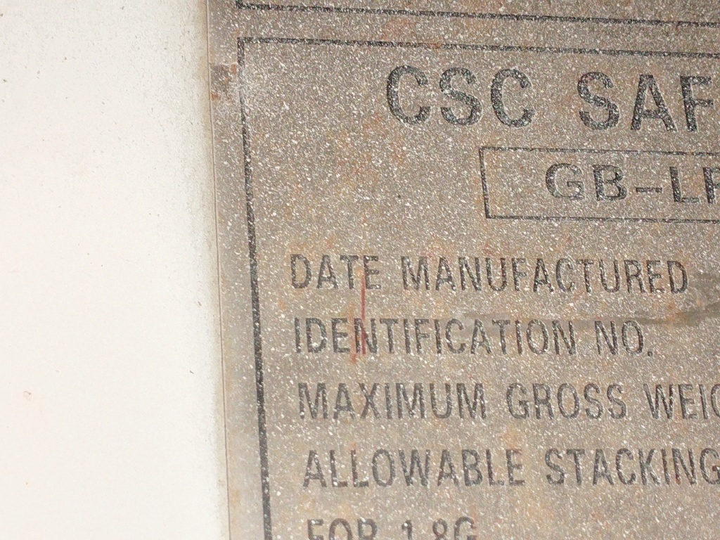 Морской контейнер MSKU2983486