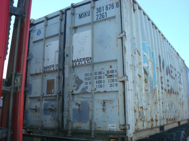 Морской контейнер MSKU3016768