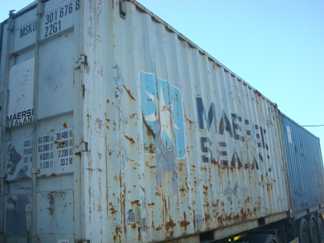 Морской контейнер MSKU3016768