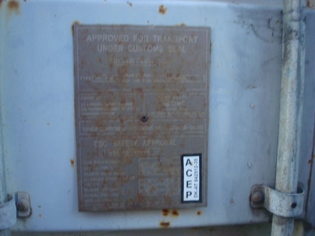 Морской контейнер MSKU3016768