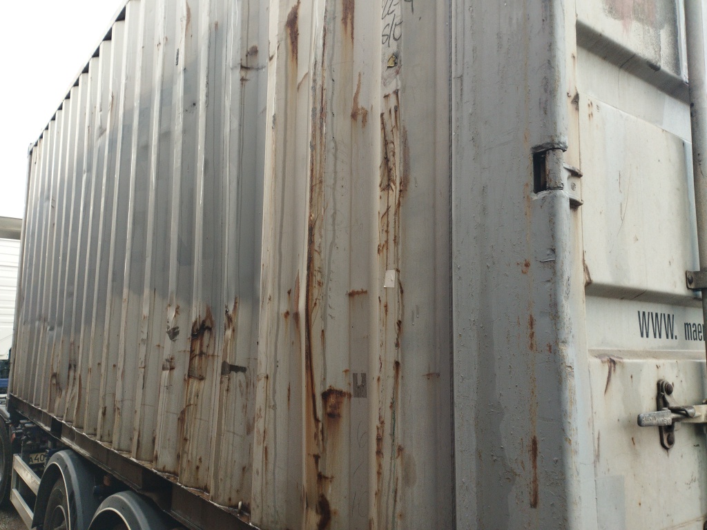 Морской контейнер MSKU3082348