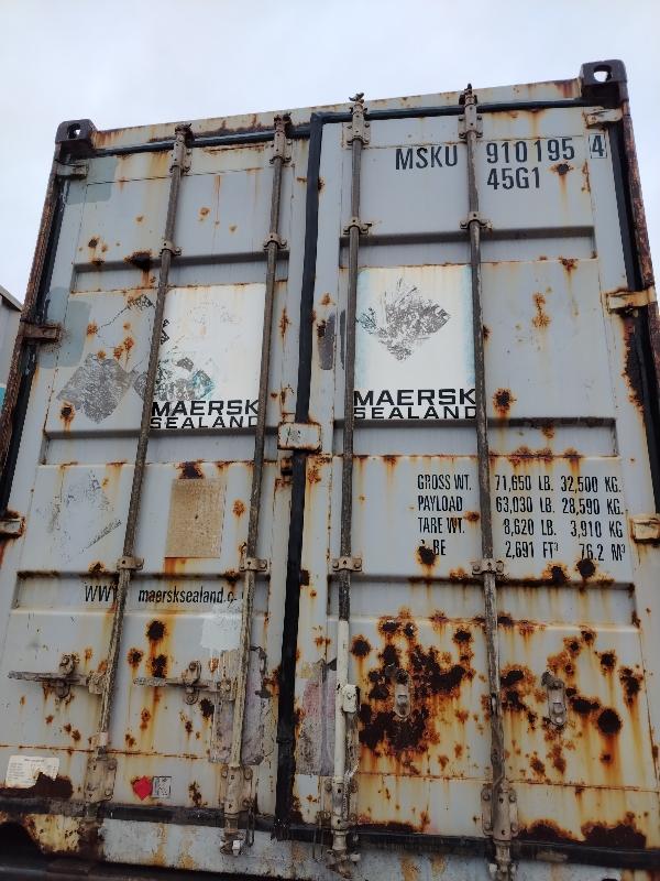Морской контейнер MSKU9101954
