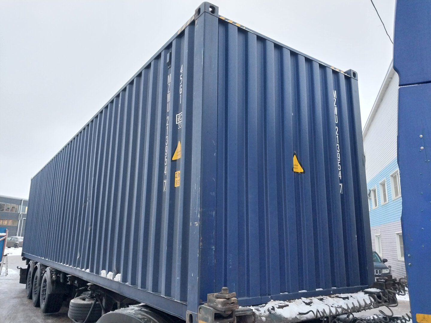 Морской контейнер MZWU2139547