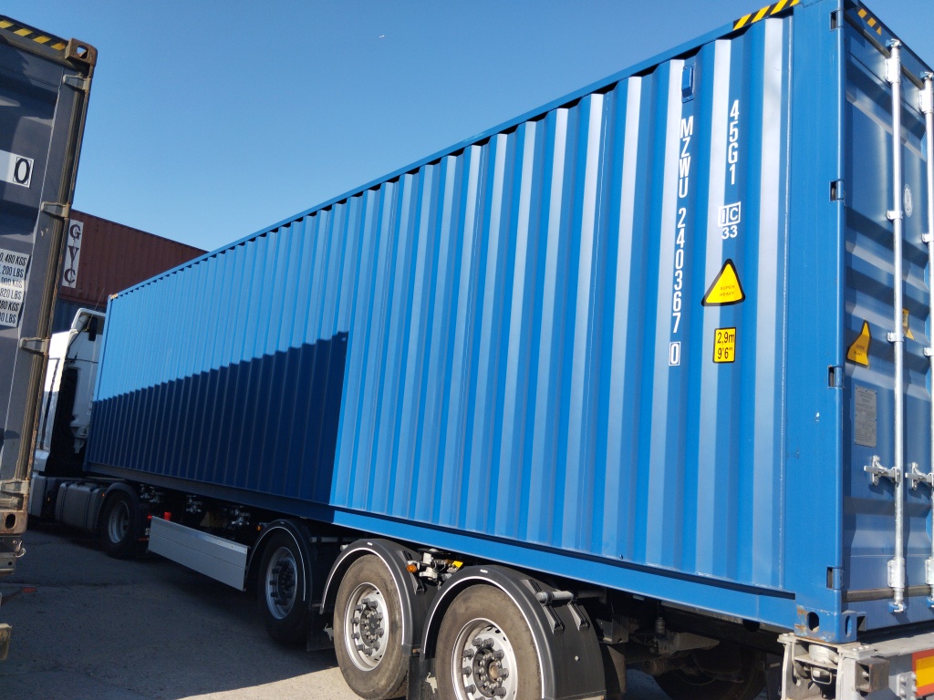 Морской контейнер MZWU2403670