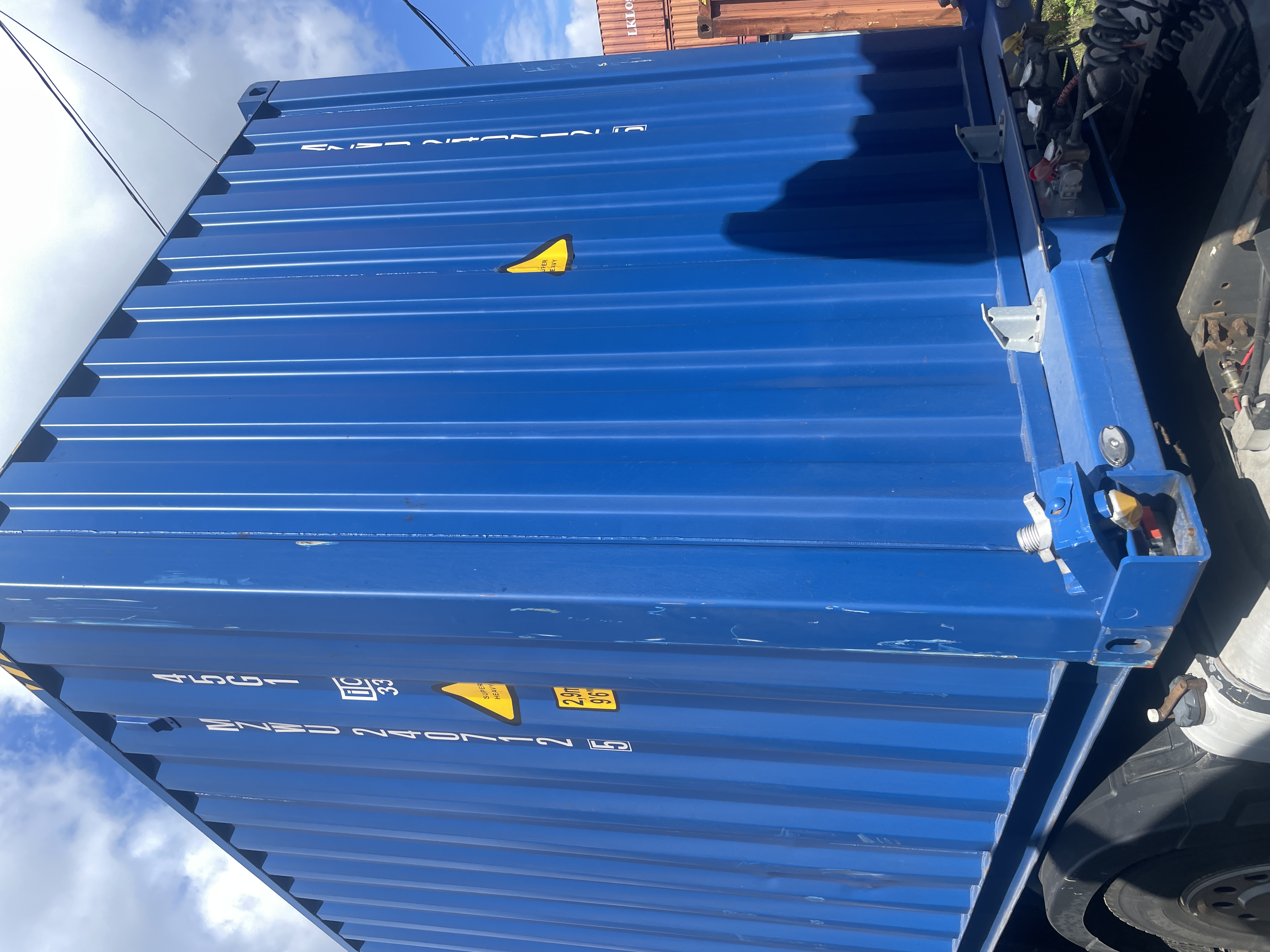 Морской контейнер MZWU2407125