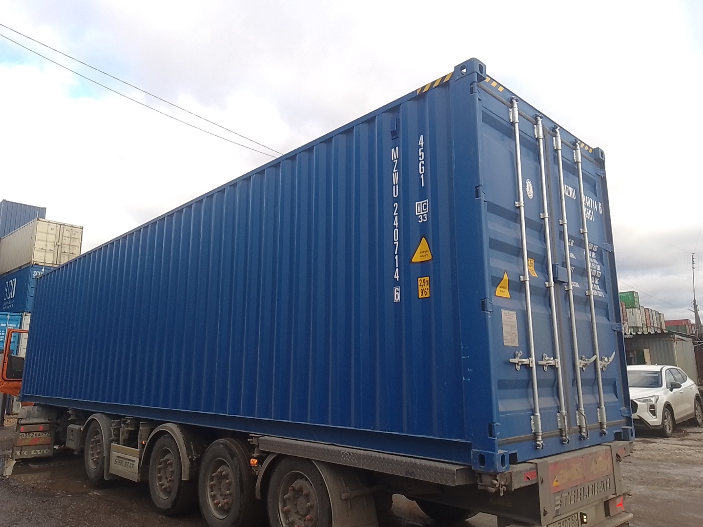 Морской контейнер MZWU2407146