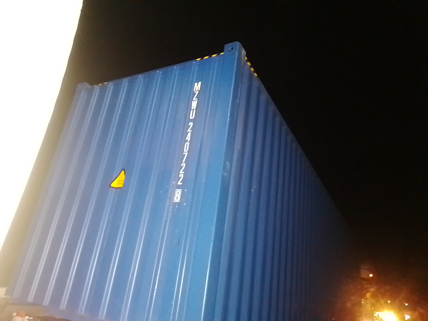 Морской контейнер MZWU2407228