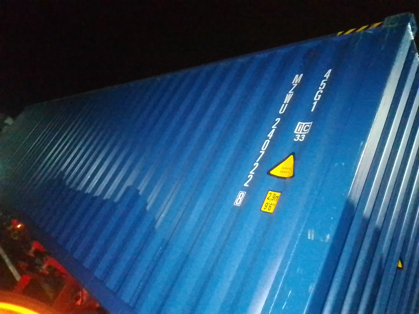 Морской контейнер MZWU2407228