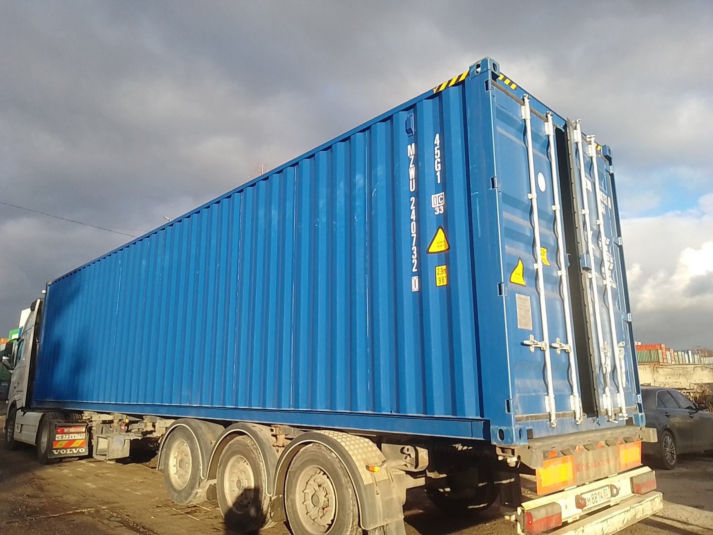 Морской контейнер MZWU2407320