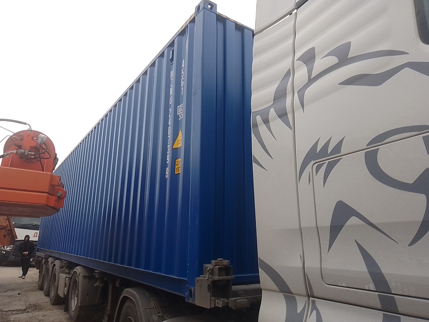 Морской контейнер MZWU2407399