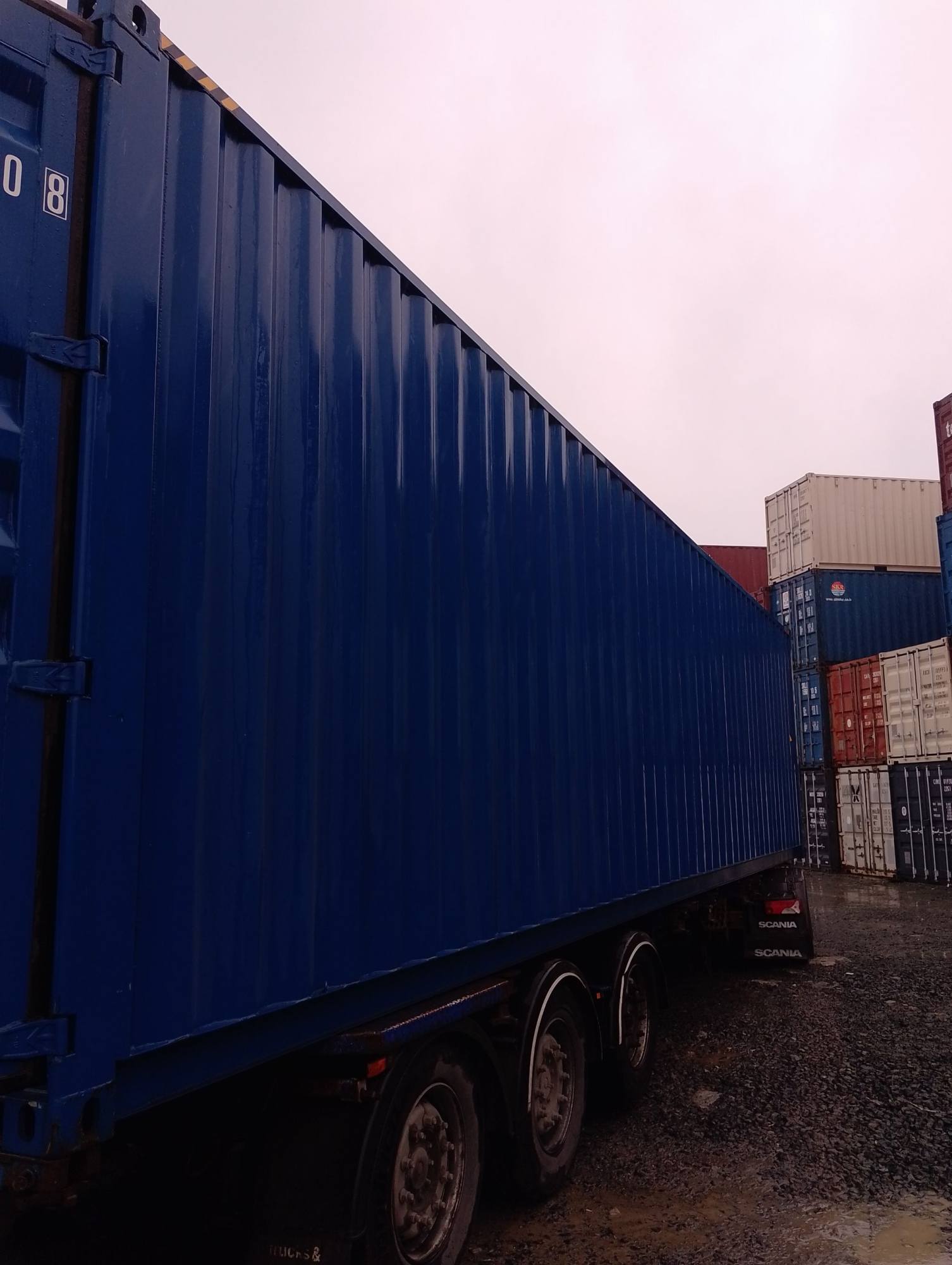 Морской контейнер MZWU2407608