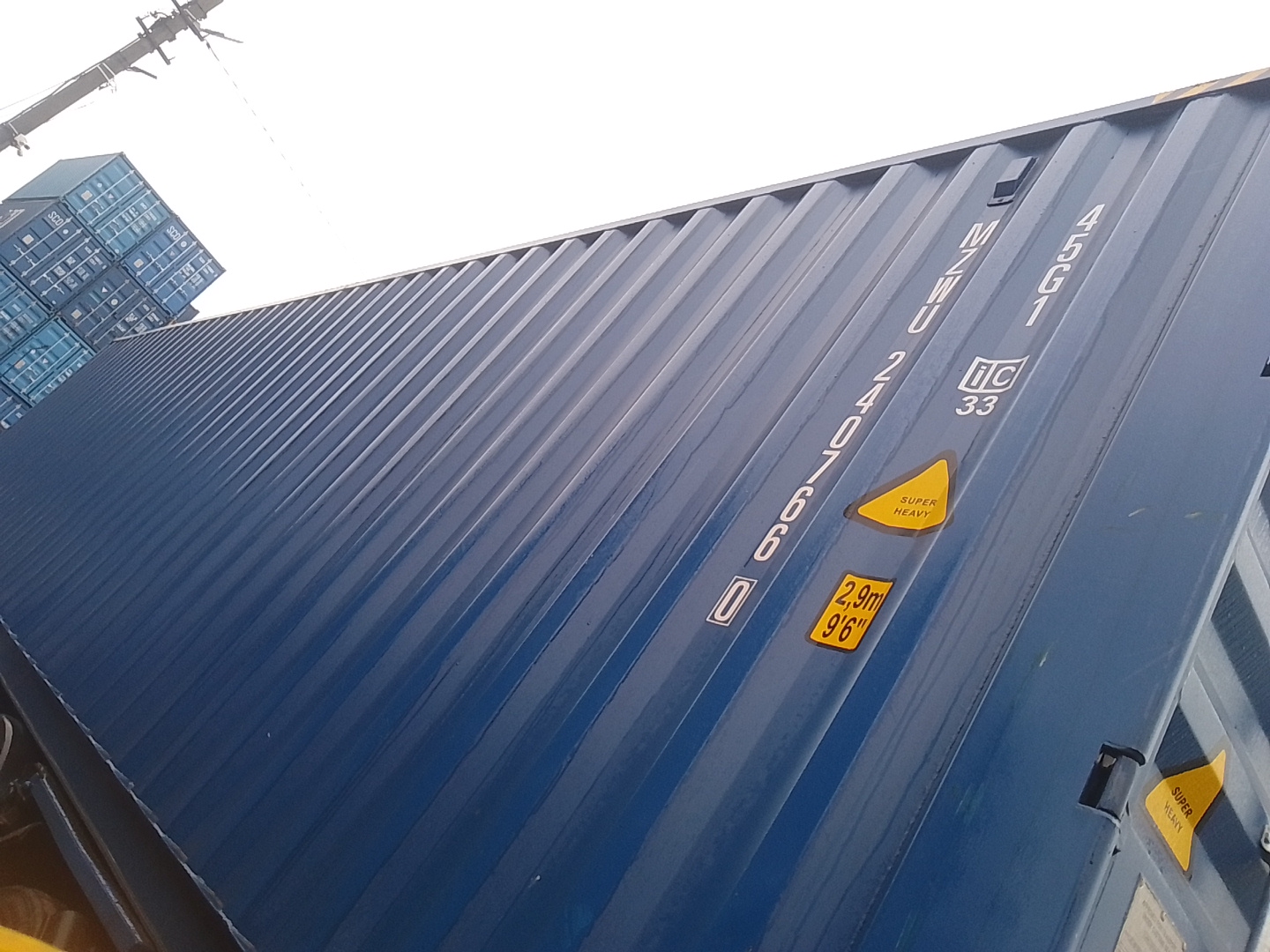 Морской контейнер MZWU2407660