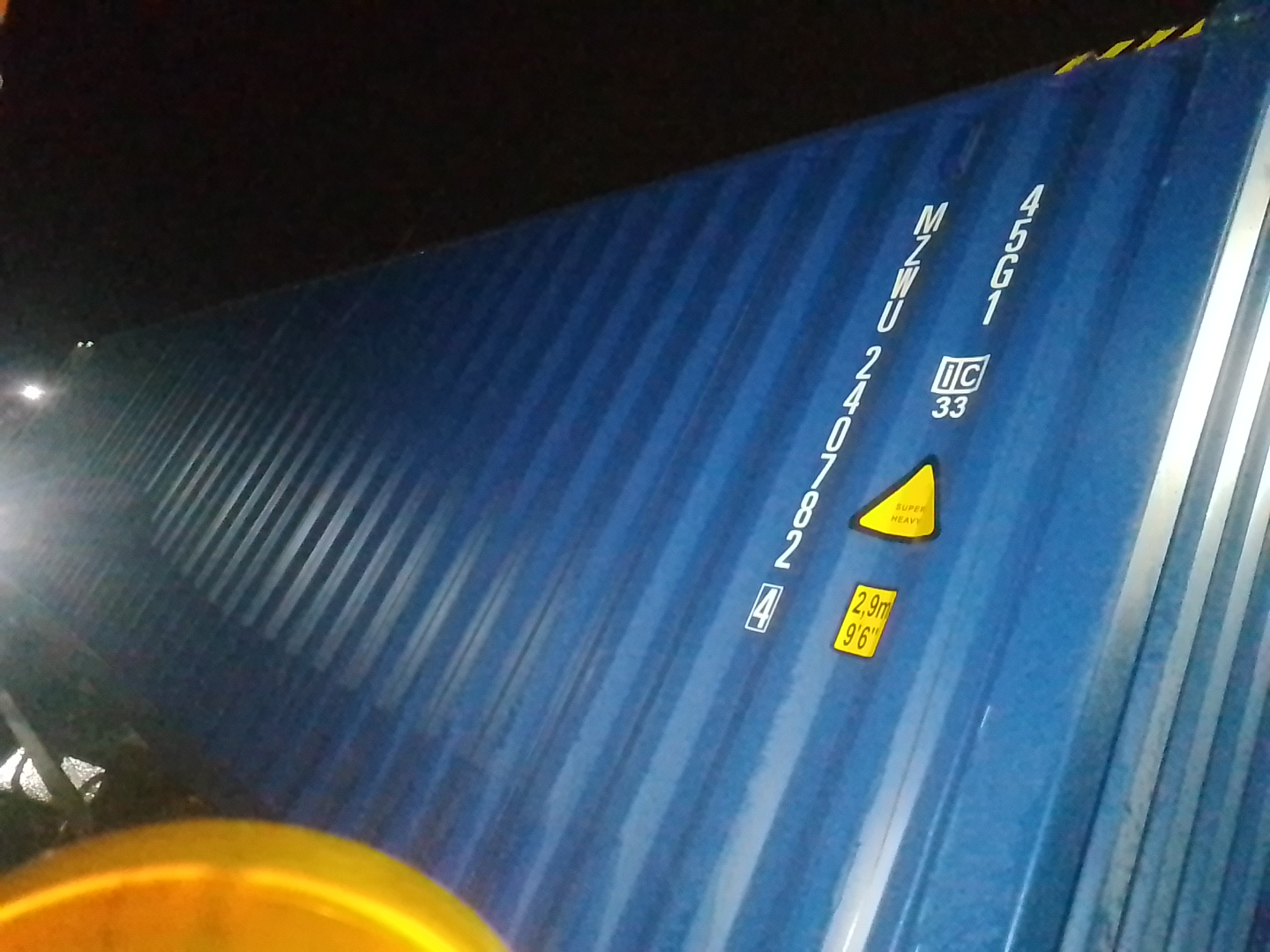 Морской контейнер MZWU2407824