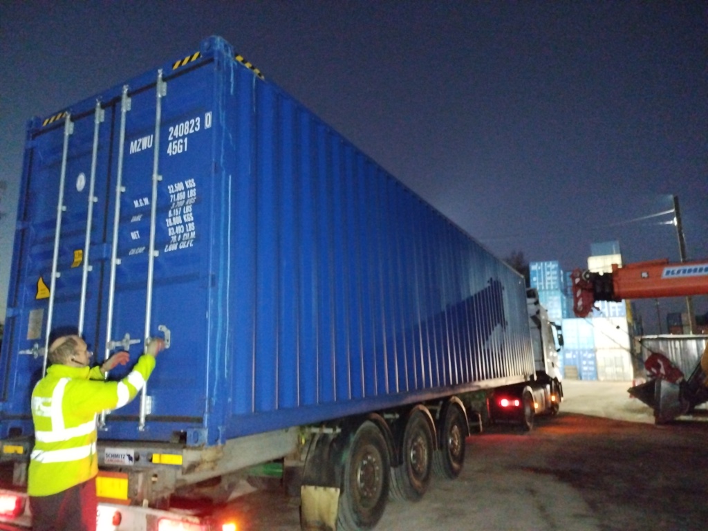 Морской контейнер MZWU2408230