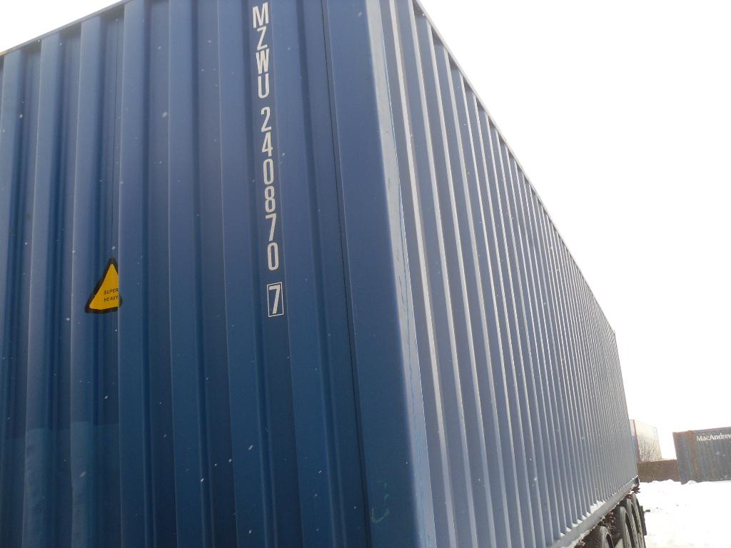 Морской контейнер MZWU2408707
