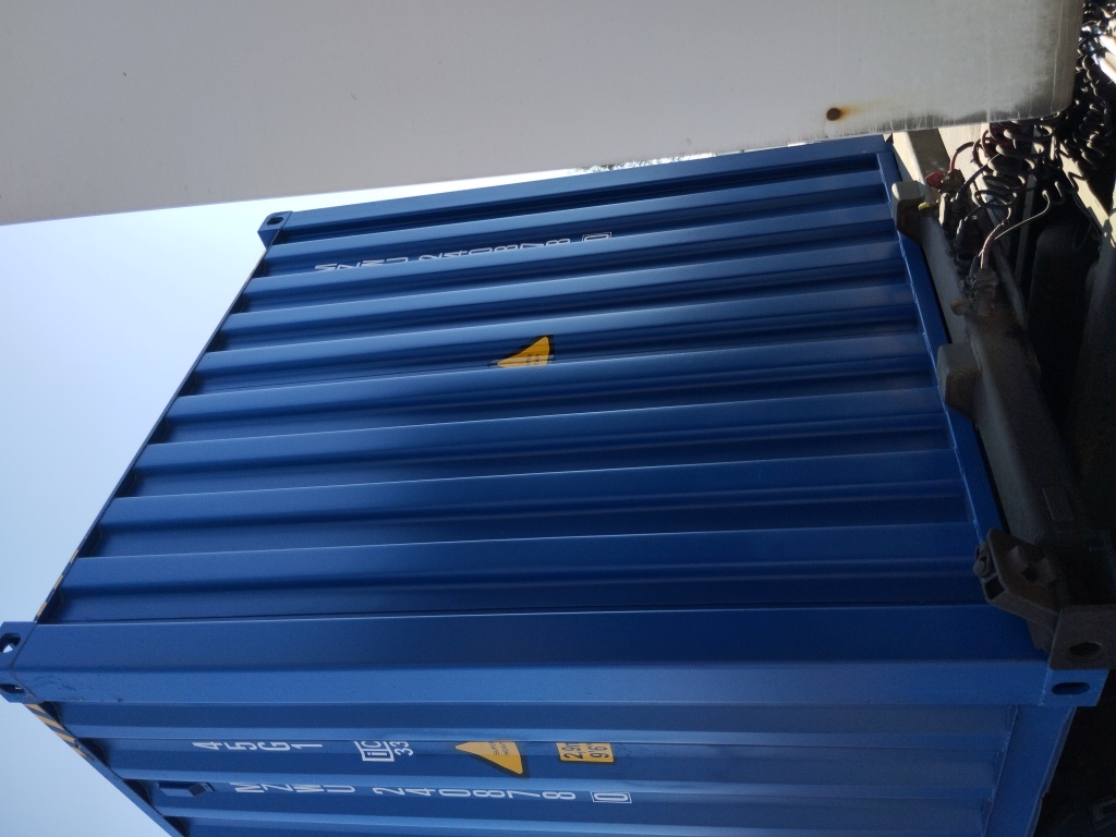 Морской контейнер MZWU2408780