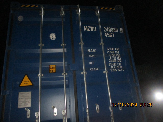Морской контейнер MZWU2408800