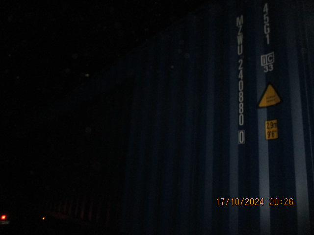 Морской контейнер MZWU2408800