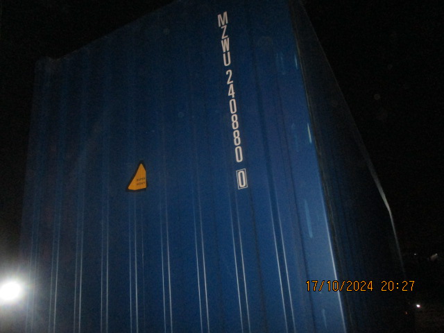 Морской контейнер MZWU2408800