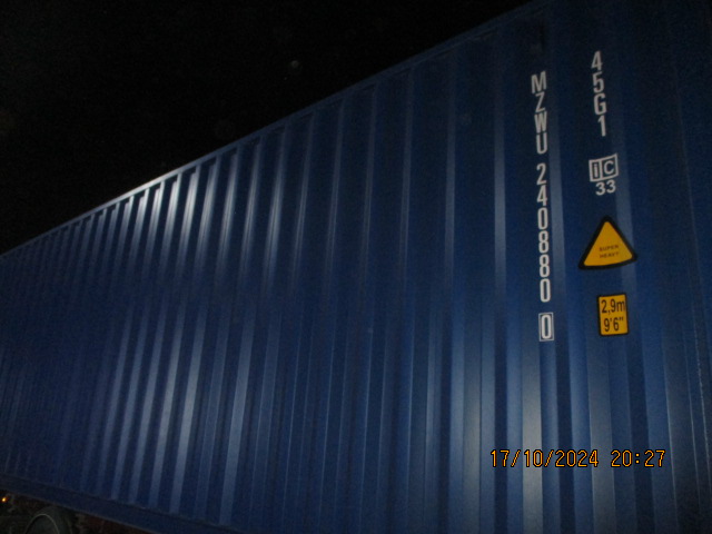 Морской контейнер MZWU2408800