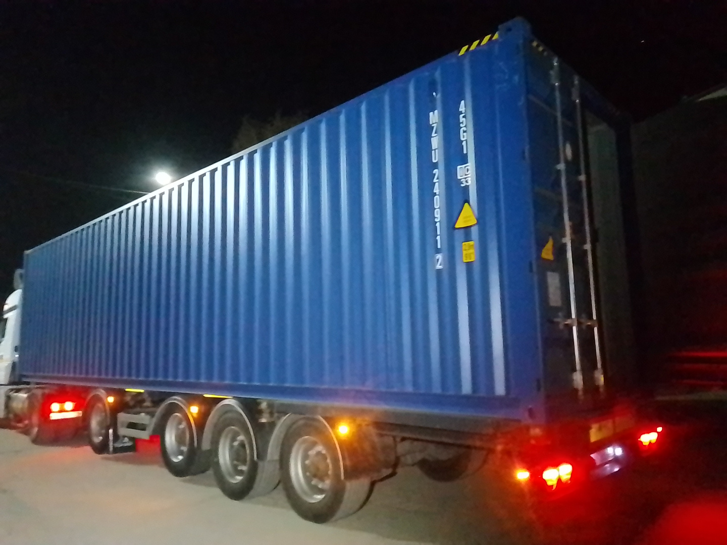 Морской контейнер MZWU2409112