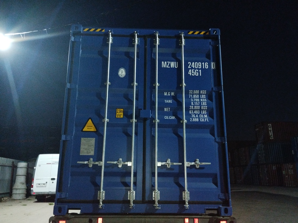 Морской контейнер MZWU2409160