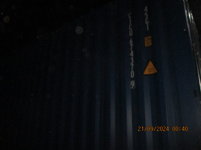 Морской контейнер MZWU2409220