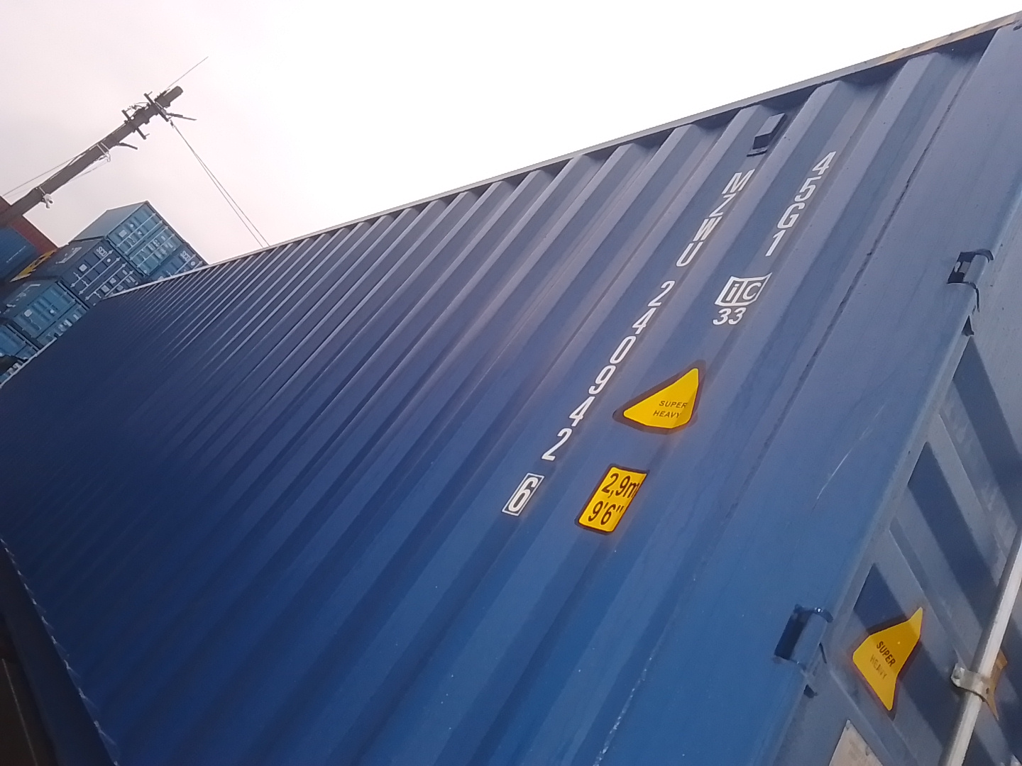 Морской контейнер MZWU2409426