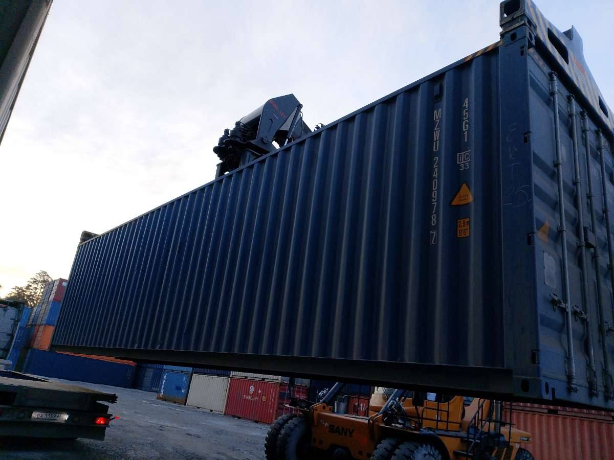 Морской контейнер MZWU2409787