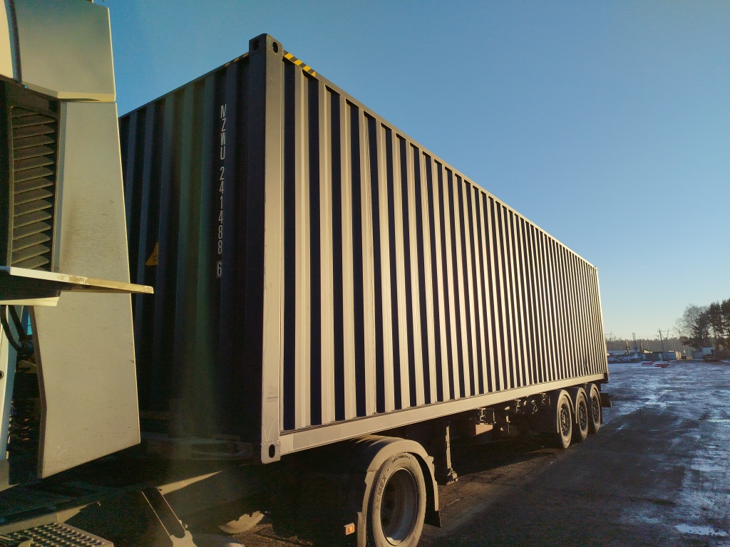 Морской контейнер MZWU2414886