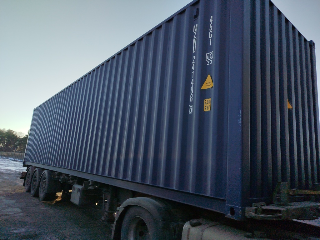 Морской контейнер MZWU2414886