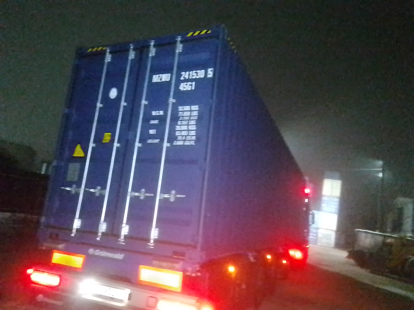 Морской контейнер MZWU2415305