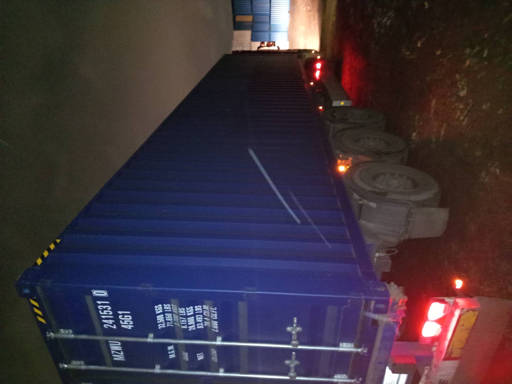 Морской контейнер MZWU2415310