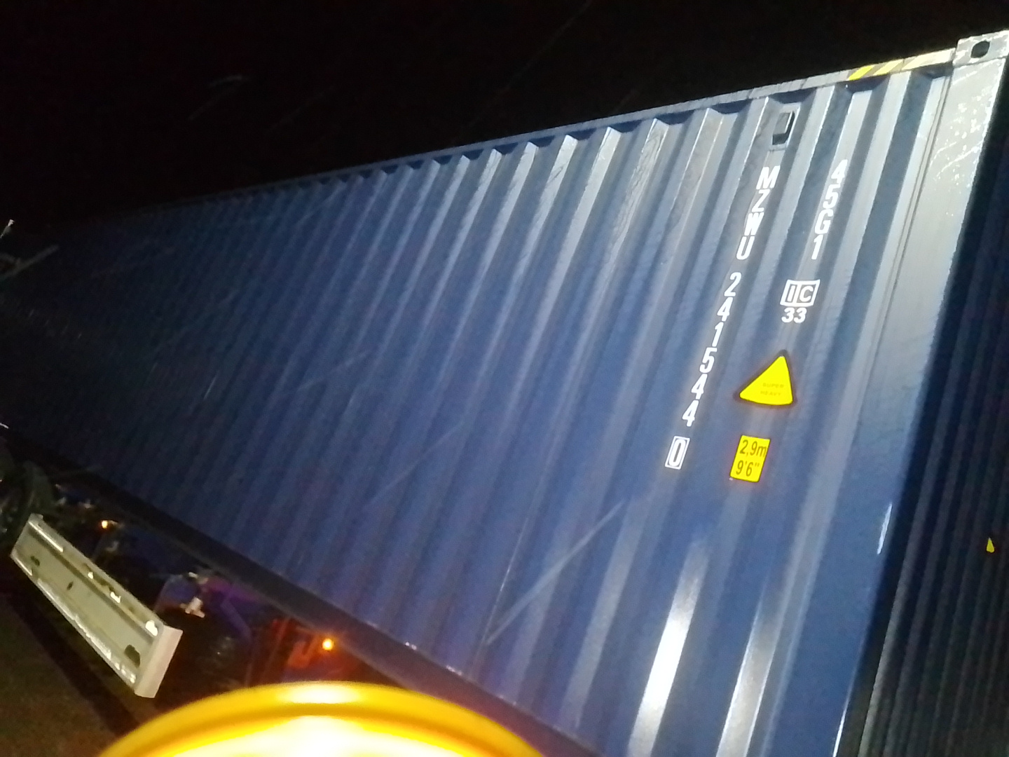 Морской контейнер MZWU2415440