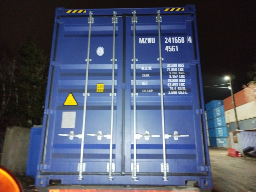 Морской контейнер MZWU2415584